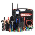 VDIAGTOOL V200 Pro Automotive Power Circuit Probe Tester Breaker Finder Tool with 30PCS Back Probe Kit, 12/24V Electrical Open Short Circuit Finder, Wire Tracer, AC DC Voltage Trailer Relay Fuse Test