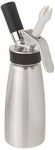 iSi Professional Whipped Cream Dispenser | 1 Pint Stainless Steel Cream Whipper Capacity Canister | Using 8.4g N2O Cream Chargers