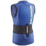 Salomon Flexcell Pro Vest Junior Back protection Ski Snowboarding MTN, Adaptable protection, Breathability, and Easy to adjust, Blue, JL