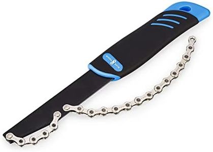 Bluechain® Frusta a catena per circuiti 10 – 12 volte/estrattore cassetta bicicletta in acciaio inox e impugnatura ergonomica gommata
