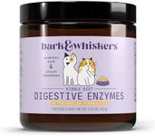 Bark & Whiskers Digestive Enzymes Kibble Diet, for Dogs & Cats, 4.23 oz. (120 g), 150 Scoops, Promotes Carb & Starch Breakdown, Veterinarian Formulated, Non-GMO, Dr. Mercola