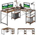 Giantex L-Shaped Desk with Storage 