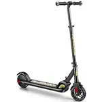 FanttikRide C9 Electric Scooter for Kids Ages 8+, 6/10MPH, 5 Miles Range, LED Display, Adjustable Height, Foldable, Rubber Wheels, Lightweight, Gifts for Boys and Girls up to 132 lbs