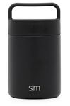 Simple Modern Insulated Food Jar Thermos for Hot Food | Stainless Steel Lunch Container for Hot Food | Provision Collection | 12oz | Midnight Black