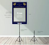 Wesurprise Customized Selfie photobooth/ Selfie Frame for Cafe, Restaurants, Resorts ,clinics, Party Events, Graduation Ceremony etc Size 20x30 inches