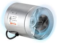 iPower 6 Inch 240 CFM Inline Duct F