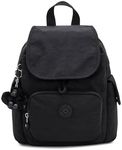 Kipling City Pack Printed Backpack, Black Noir, Mini, Women's City Pack Mini Backpack, Lightweight Versatile Daypack, Bag