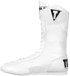 Title Speed-Flex Encore Tall Boxing Shoes Size 10 White