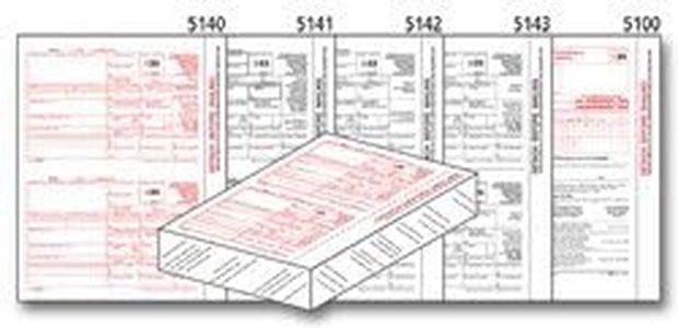 EGP IRS Approved 1099-R 4part Laser Set, for 50 Recipients