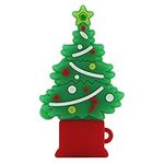 Flash Drive 32GB Christmas tree USB flash drive Mini Thumb Drive USB 2.0 Memory Stick Drive Zip Drive U Disk