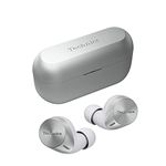 Technics EAH-AZ60M2 Wireless Earbuds with Noise Cancelling, 3 Device Multipoint Bluetooth, Comfortable In-Ear headset, Wireless Charging, Silver