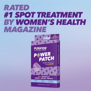 Purifide Power Pimple Patches – 36 Spot Acne Treatment Patches
