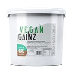 Vegan Gainz 4kg - Plant Based Protein Powder - Weight Gainer- 32 Servings & 30g Protein Per Serving - The Bulk Protein Company (Chocolate Mint)