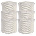 ITidyHome 6-Pack Humidifier Wicking Filters Replacement Compatible for Honeywell HAC-504 and HAC-504AW,HCM-350,HCM-300T, HCM-600, HCM-710, HCM-315T,Filter A