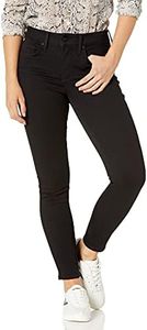 NYDJ Women's Petite Size Ami Skinny Legging Jean in Sure Stretch Denim, Black, 4 Petite