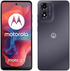 Motorola moto g04 Smartphone (6,53“ HD+ Display, 50 MP Camera, 4/64 GB, 5000 mAh Battery, Android Concord Black