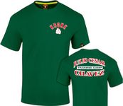 Kronk - Julio Cesar Chavez Training Camp T-Shirt Boxing Legend Apparel, Vintage Boxing Memorabilia, Mexican Green, Gym Shirt, Large