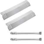 Running Monkey Stainless Steel Burners Heat Plate Replacement for Gas Grill Model Kitchen Aid 2 Burner 720-0819