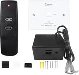 CASMER Gas Fireplace Remote Control System Kit.for Standard Millivolt Valve Appliance.Fit for skytech ambient majestic napoleon ect,Thermostat Buzzer IPI Module Wall Switch,3 YR Warranty NOT Battery