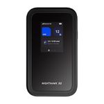 NETGEAR Nighthawk 5G M7 Portable WiFi Hotspot with eSIM - Supports eSIM & Physical SIM - Unlocked 5G/4G LTE Mobile Router - for Travel, Work - WiFi 7-3.6 Gbps, 140+ Countries, 32 Devices (MH7150)