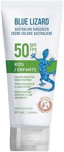 Blue Lizard Kids SPF 50 Mineral-Based Sunscreen Lotion - SPF 50, Broad Spectrum UVA/UVB, Water Resistant - 89 mL
