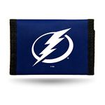 Rico NTR9204 NHL Lightning Tampa Bay Nylon Trifold Sports Fan Wallets, Multicolor, One Size