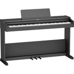 Roland RP107 Digital Piano | Compact and Affordable Home Piano with Traditional Vertical Style | Perfect for Beginners | Class-Leading Sound & Playability | Built-in Bluetooth & More