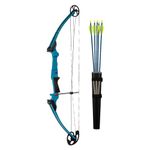 Genesis Original Bow Archery Kit, Left Hand, Teal