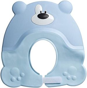 Mars Baby Shampoo Bath Visor - Bath Shower Cap Keeps Water Out of Babies Eyes During Bath Time - Adjustable Baby Shampoo Cap - Toddlers, Babies, Children - Blue