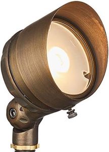 VOLT G4 Infiniti 12V Cast Brass 2700K Integrated LED Outdoor Spotlight (500 Lumens)