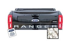 Decal Mods Tailgate Insert Inlay Replacement Decal Sticker (Thin) for Ford Ranger (2019-2022) (Realtree APS Snow) - APS