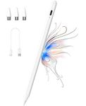 Stylus Pen for Touch Screen with Magnetic Design, Kenkor Rechargeable Universal POM 1.5 mm Nib iPad Pencil for Android iOS -iPad/Pro/Air/Mini/iPhone/Smartphones and Tablets Devices