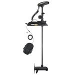 Minn Kota 1358858 Terrova Freshwater Electric-Steer Bow-Mount Trolling Motor with Universal Sonar 2, i-Pilot Link GPS & Digital Maximizer, 55 lbs Thrust, 54" Shaft