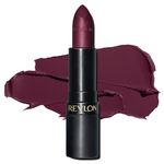 Revlon Lipstick, Super Lustrous Lipstick, Creamy Formula For Soft, Fuller-Looking Lips, Moisturized Feel, 477 Black Cherry, 0.15 oz