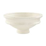 Mud Pie Paper Mache Pedestal Bowl, Pedestal, 6" x 12" dia