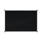 Bi-Office Notice Board Maya, Black Felt, Aluminium Frame, 90 x 60 cm