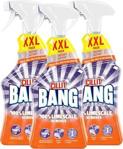 Cillit Bang Limescale Remover, 1 Litre Each, Pack of 3, Use in Showers, Bathrooms, Kitchen, Removes Limescale, Grime & Rust