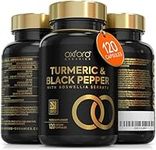 Advanced Turmeric Capsules High Strength 3000mg, Boswellia & Black Pepper | ONE per Day | 4 Month Supply | Turmeric and Black Pepper Capsules Locally Made in UK, Turmeric Powder Joint Care Supplements