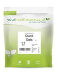 yourhealthstore® Gluten Free Old Fashioned Quick Oats 1kg (Instant Oats) Made from British Oats