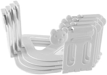 eZAKKA Bed Sheet Holders for Corners 4-Pack Heavy-Duty Bed Sheet Grippers with Locks，Sheet Clips Fits Mattress, Upgrade Sheet Holders Keep Sheets Firm & Tight, Sheet Fasteners- White