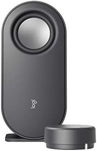 Logitech Z407 Enceintes Bluetooth pour Ordinateur avec Caisson de Basses et contrôle sans Fil, Son immersif, Audio de qualité supérieure avec entrées Multiples, Haut-parleurs USB – Noir