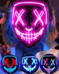 DWTECH LED Halloween Mask - Light U