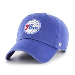 47 Men Clean UP Replica Cap ONE Size FITS All Philadelphia 76Ers