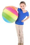 Happy_Deals 18 RAINBOW PLAYGROUND BALL