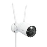 REOLINK 4K WiFi 6 Security Camera Outdoor, Plug-in Power Surveillance Camera, 2.4/5GHz Dual-Band WiFi, Human/Vehicle/Pet Detection, Color Night Vision, Two-Way Talk, IP67 Waterproof, RLC-810WA