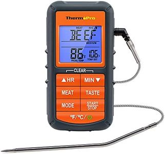 ThermoPro TP06S Digital Grill Meat Thermometer with Probe for Smoker Grilling Food BBQ Thermometer