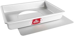 Fat Daddio's POBCC-9132 Anodized Aluminum Sheet Cake Pan with Removable Bottom, 9 x 13 x 2 inch