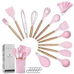 ZCOINS 18+6 PC Silicone Cooking Ute