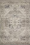 Loloi II Hathaway Collection Area Rug HTH-05 Steel/Ivory 5'-0" x 7'-6"