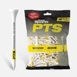 PTS Wooden Golf Tees Bag Of 75, Golf Tees, Golf Tees EU